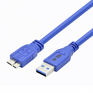 Кабель USB 3.0-Micro 0,5 м, синий