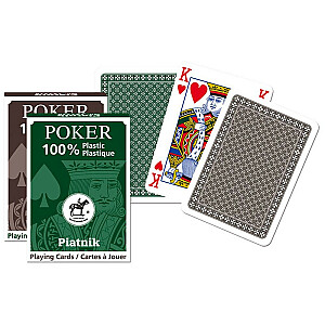 Vienas kārtis, plastmasas pokera klāji
