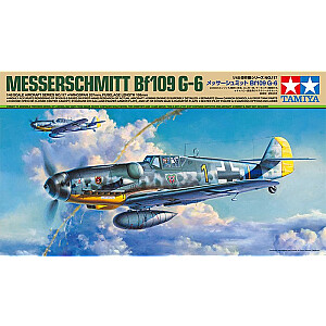 Lidmašīnas Messerschmitt BF 109G-6 plastmasas modelis