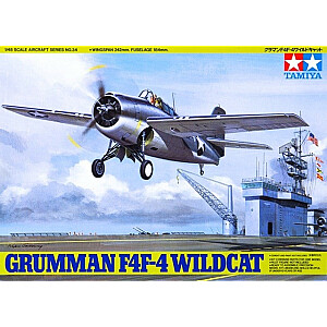 Grumman F4F-4 Wildcat plastmasas modelis