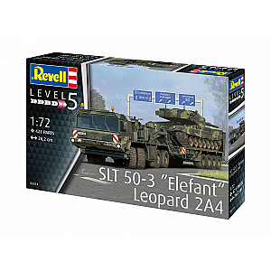 Plastmasas modelis SLT 50-3 Elephant + Leopard 2A4