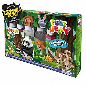 Tubi Jelly 6 Colors Set - Dzīvnieki