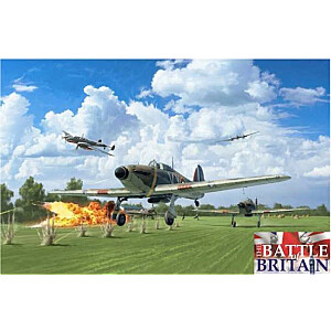 Plastmasas modelis Hurricane Mk.I Battle of Britain 80. gadi