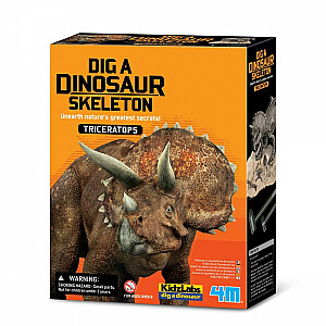 Zinātnes rakšanas komplekts - Triceratops