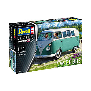 Пластиковая модель автобуса VW T1 Samba Bus.