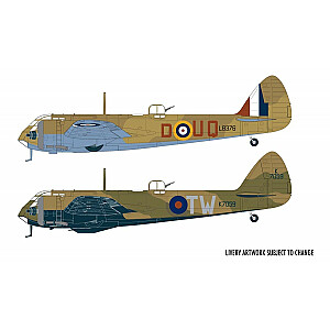 1/48 mēroga Bristol Blenheim Mk.1 modeļa komplekts.