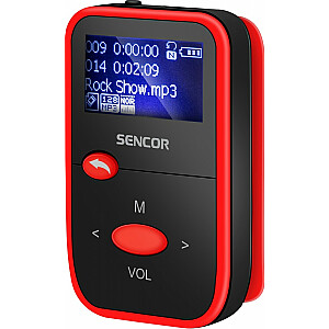 MP3-плеер SFP 4408RD 8 ГБ, FM-радио, ЖК-дисплей, вызовы 1.1