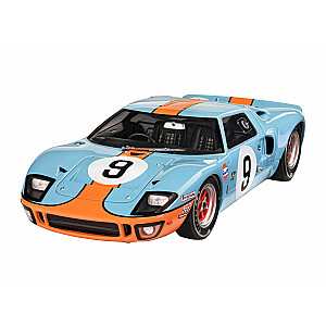 Plastmasas modeļa automašīna 1/24 Ford GT 40 Le Mans 1968.g.