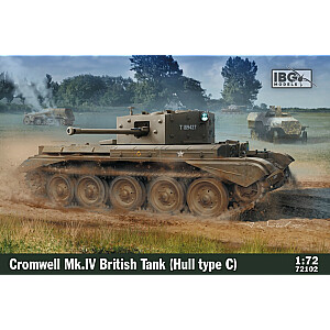 Britu tanka Cromwell Mk.IV plastmasas modelis (C korpuss)