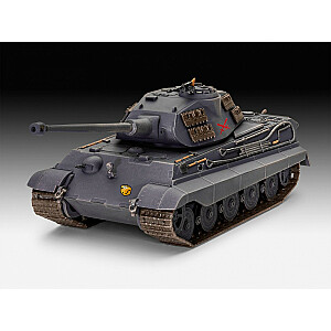 Tiger II Ausf tvertnes plastmasas modelis. B Koenigstiger Tanku pasaule