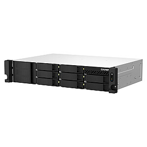 NAS serveris TS-873AeU-RP-4G, 8 nodalījumi, AMD Ryzen V1500B, 2U