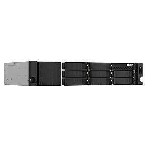 Serveris TS-873AeU-4G, 8 nodalījumi, AMD Ryzen V1500B, 2U NAS
