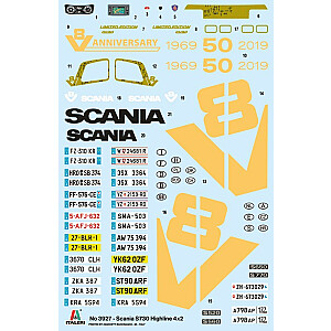 Scania S730 Highline 4x2 plastmasas modelis 1/24