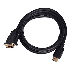HDMI-DVI kabelis 3m. 24+1, apzeltīts