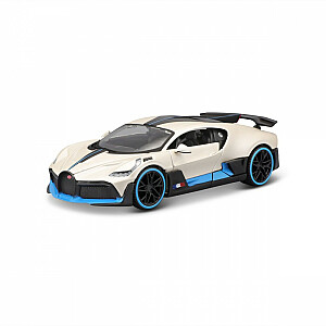 Balts salikts Bugatti Divo modelis 1/24.