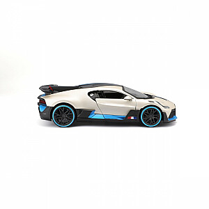 Balts salikts Bugatti Divo modelis 1/24.