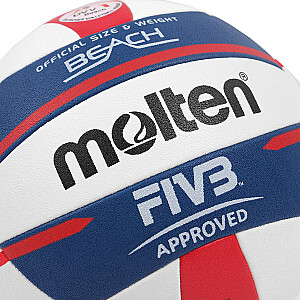 Мяч для пляжного волейбола Molten V5B5000-DE FIVB DVV1 (5)