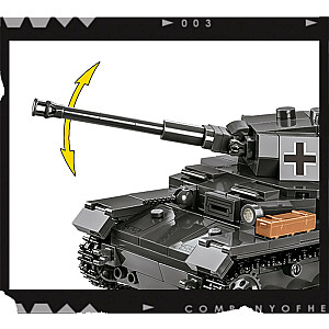 Klocki Company of Heroes 3 Panzer IV Ausf