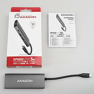 AXAGON HMC-5G2 SPEEDSTER 5H - стыковки