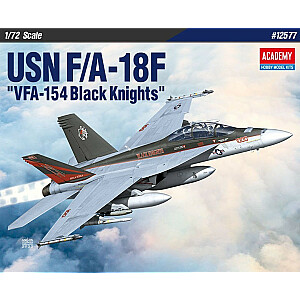 Пластиковая модель USN F/A-18F VFA-154 Black Kinghts Airplane 1/72