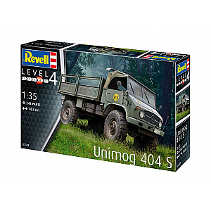 Plastmasas automašīnas modelis UNIMOG 404 S 1/35