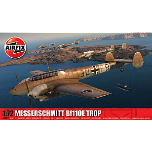 Messerschmitt Bf 110E/E-2 Trop 1/72 plastmasas modelis.