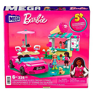 Блоки и подставка Barbie Mega Convertible