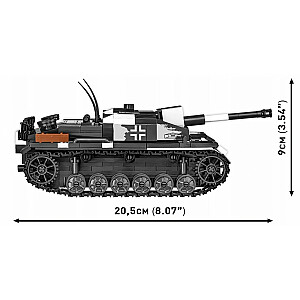 Klocki StuG III Ausf.F/8 un liesmas metējs