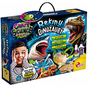 Развивающий набор Crazy Science - Акулы и динозавры