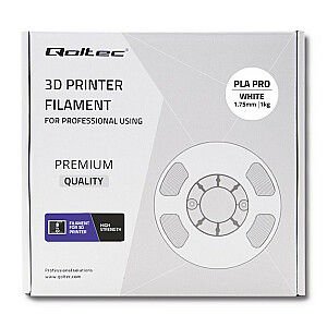 QOLTEC 3D filament 1.7mm 1 kg Cold white