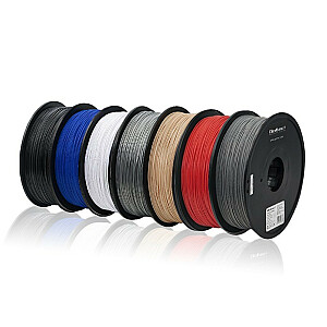 QOLTEC 3D filament 1.7mm 1 kg Red