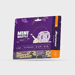 Mini vafeļu bloki Nature - Snail 50 elementi