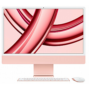iMac 24": M3 8/8, 8GB SSD, 256GB - rozā