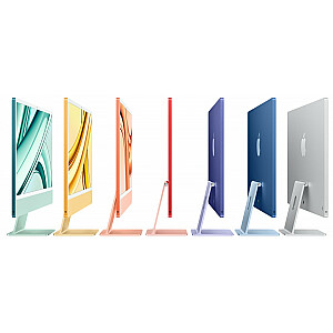 24 collu iMac: M3 8/10, 8 GB SSD, 256 GB — zaļš