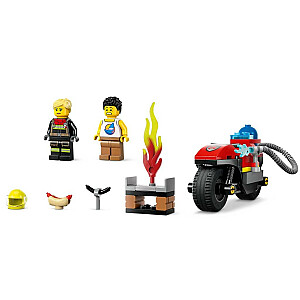 City Blocks 60410 ugunsdzēsēju glābēju motocikls