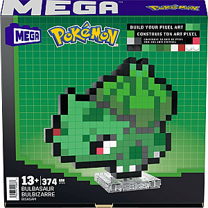 Mattel MEGA Pokemon Pixel Bulbasaur HTH75