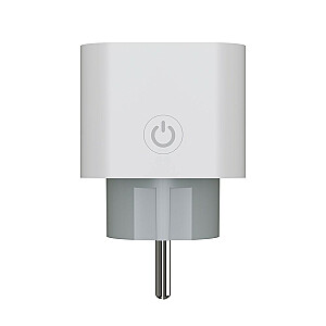 Smart Wi-Fi ligzda 16A Enerģijas patēriņa mērīšana, komplektā 3, AS-01, balts