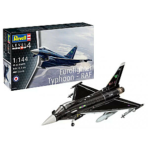 Eurofighter Typhoon RAF 1/144 plastmasas modelis.
