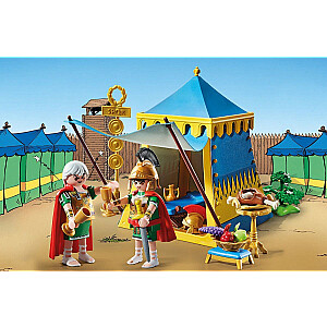 Asterix figūru komplekts 71015 Komandiera telts ar ģenerāļiem