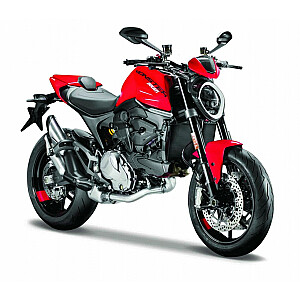 Ducati Monster 2021 1/18 metāla motocikla modelis ar statīvu