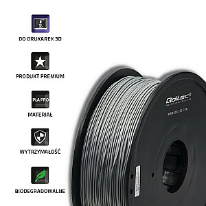 QOLTEC 3D filament 1.7mm 1 kg Silver