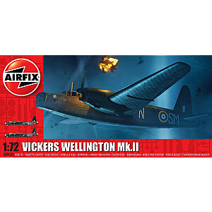 Vickers Wellington Mk.II 1/72 modeļa komplekts.