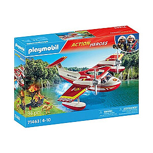 Playmobil Action Heroes 71463 Пожарный самолет с функцией пожаротушения