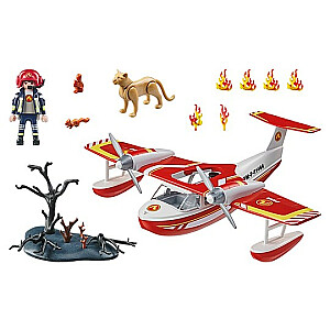 Playmobil Action Heroes 71463 Ugunsdzēsības lidmašīna ar ugunsdzēšanas funkciju