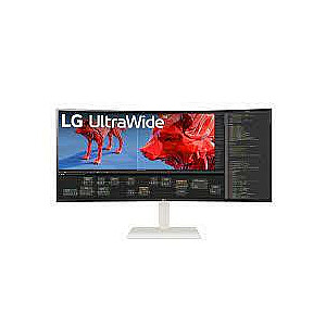 LCD Monitor LG 38WR85QC-W 37.5" Business/Curved/21 : 9 Panel IPS 3840x1600 21:9 144 Hz 1 ms Colour White 38WR85QC-W