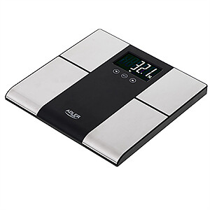 Adler Bathroom scale with analyzer AD 8165	 Maximum weight (capacity) 225 kg Accuracy 100 g Body Mass Index (BMI) measuring Stainless steel/Black