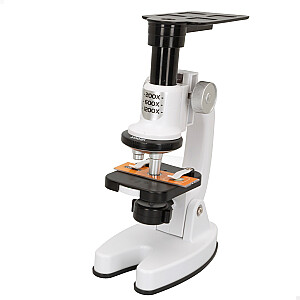 Микроскоп с экспериментальным комплектом увеличение 200x, 600x и 1200x CB47420