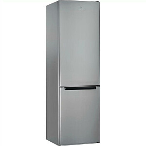 Indesit LI9 S2E S Refrigerator, E, Free-standing, Height 201.3 cm, Net fridge 261 L, Net freezer 111 L, Stainless Steel INDESIT