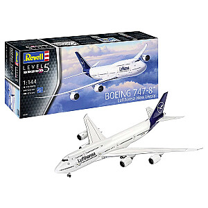 Jauns Lufthansa Boeing 747-8 plastmasas modelis