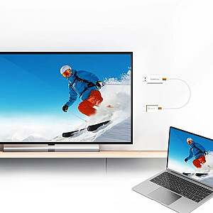 передатчик и приемник аудио/видео беспроводного дисплея j5create ScreenCast HDMI™; цвет белый JVAW56-N